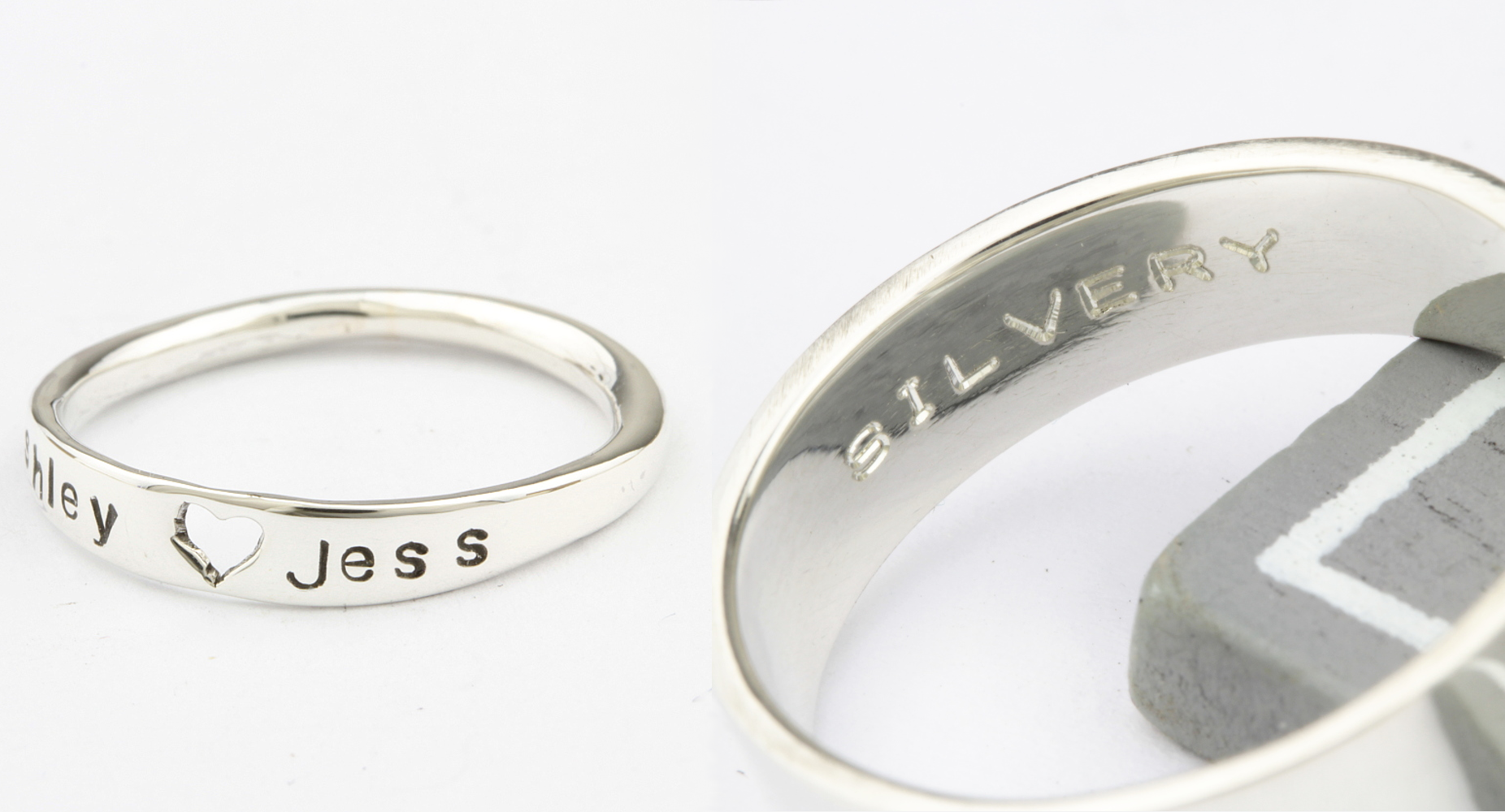 Sterling Silver Engraved Rings2 