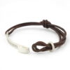 Double Leather Cord Bracelet