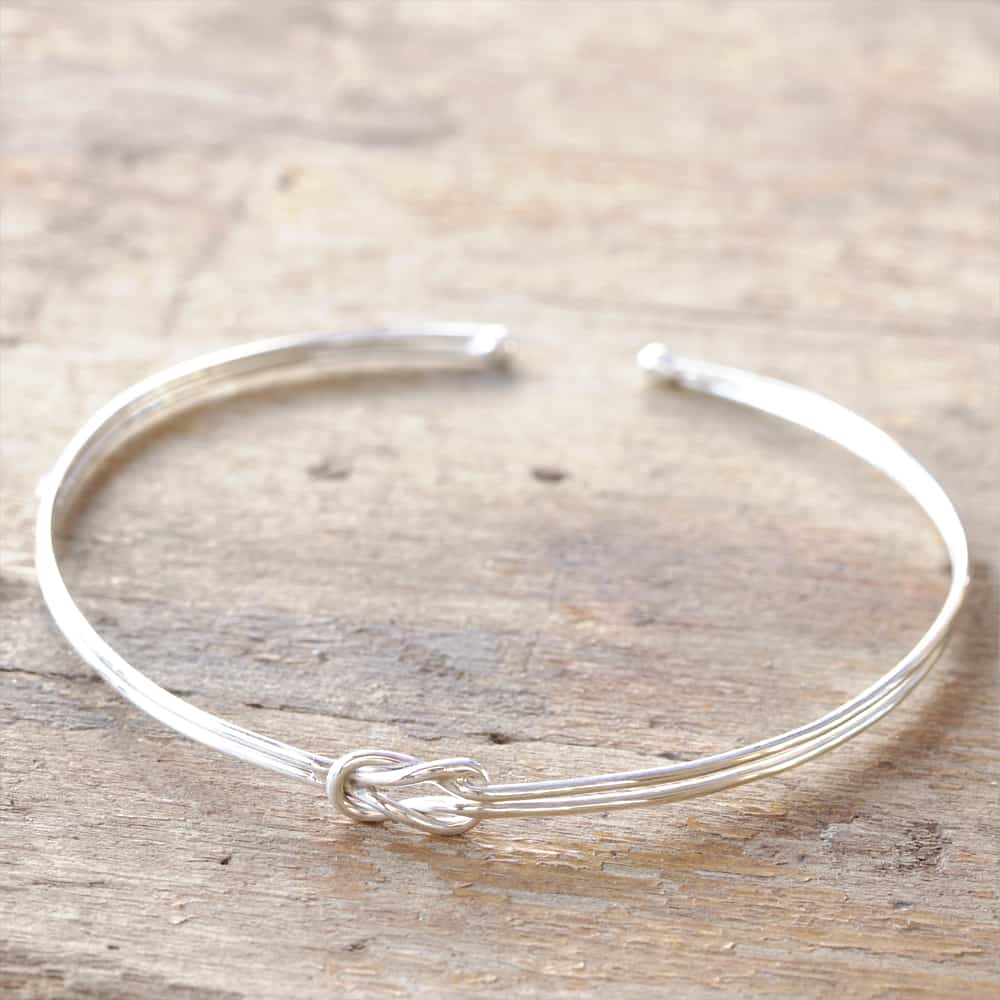 Love Knot Bangle from Silvery Australia | Buy with Afterpay