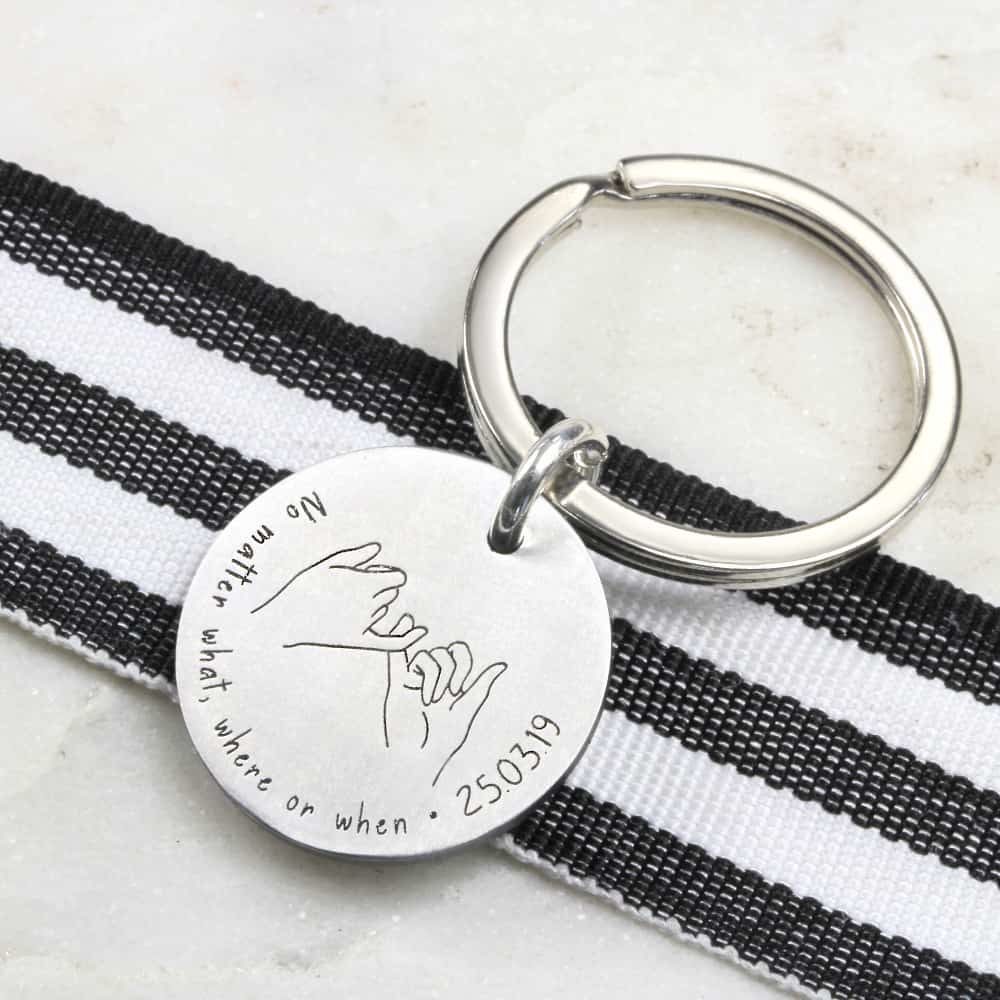 Pinky Promise Key Ring