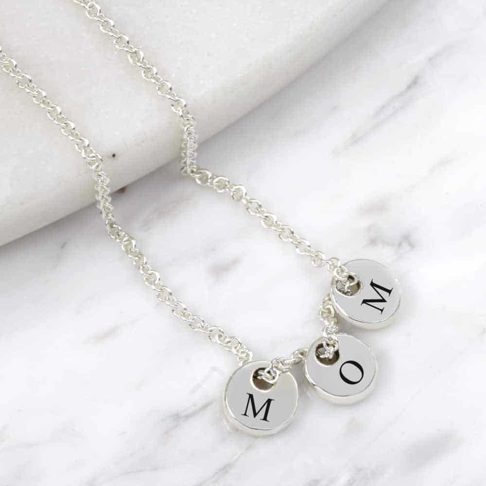 925 Sterling Silver Secret Message Pebble Necklace