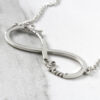 Personalised Necklace infinity name necklace Silvery Jewellery Australia