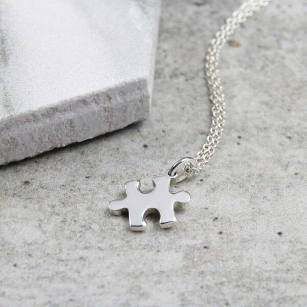 puzzle piece necklace