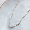 Men's Silvery Necklace 3mm