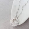 Dewdrop Family Name Necklace