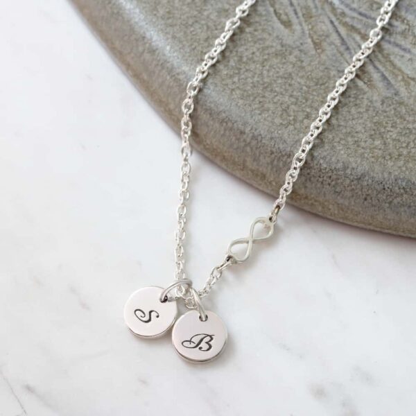 infinity friends necklace