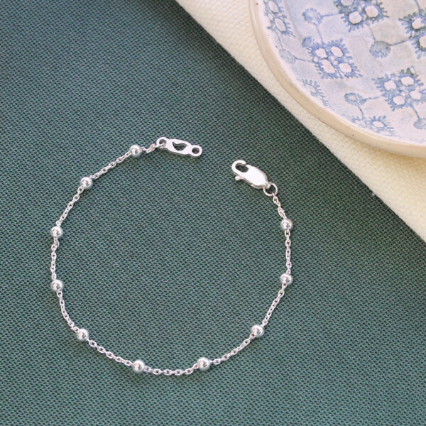 Sterling Silver Dewdrop Bracelet
