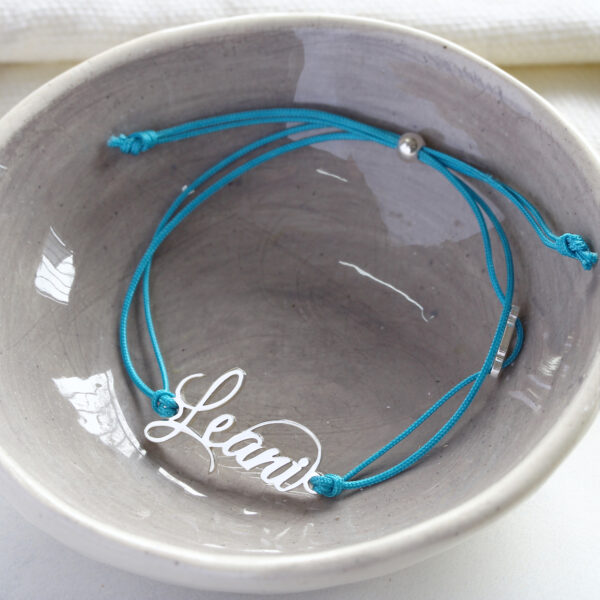 Name Cord Bracelet (AVAILABLE IN 11 COLOURS)