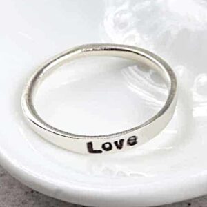 Hand Stamped IDENTITY Band