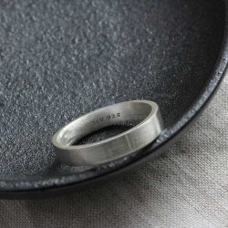 Men's Brushed Wedding Band