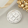 Personalised Puzzle Coin Pocket Piece