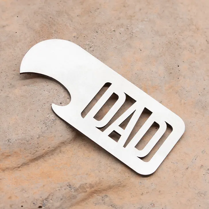 Personalised Name Bottle Opener - Stainless Steel - Image 4