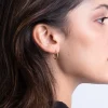 14mm Huggie Hoop Earrings