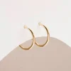 14mm Huggie Hoop Earrings - Image 2