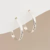 Personalised Hoop Earrings