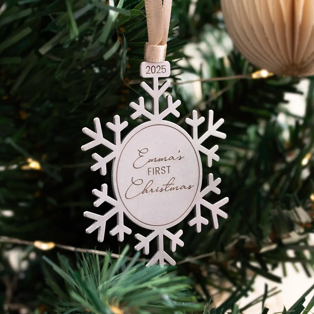 Christmas Tree Ornament Baby’s First Christmas