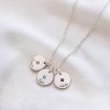 Family Names Coin & Birthstone Pendant (Pendant Only)