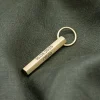 Hexagon Bar Key Ring - Brass - Image 2